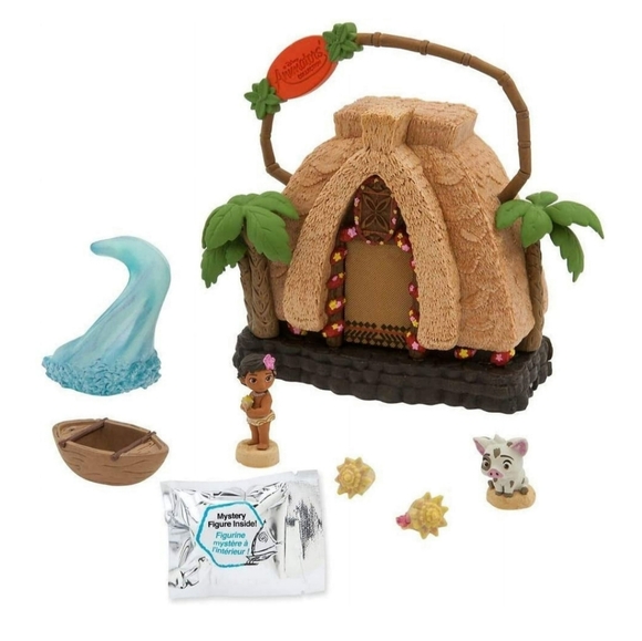 Disney Animators' Collection Littles Moana Motunui Island Playset